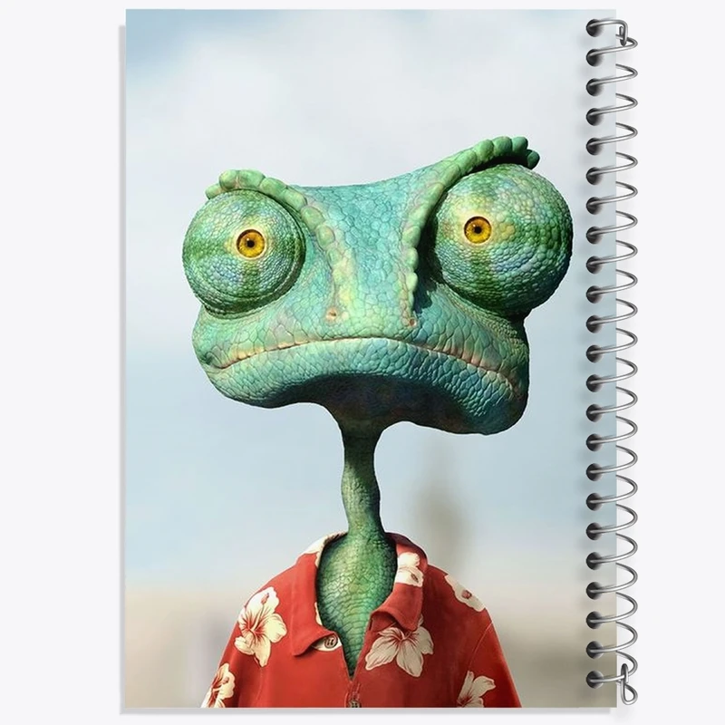 دفتر طراحی 50 برگ خندالو طرح انیمیشن رنگو کد F1943