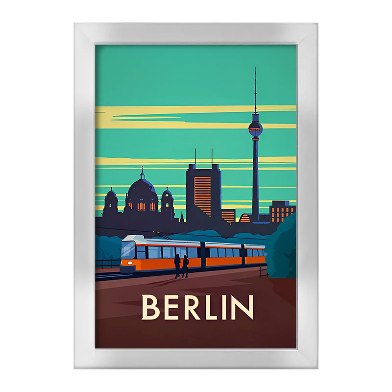 تابلو خندالو طرح برلین (Berlin) کد F6326