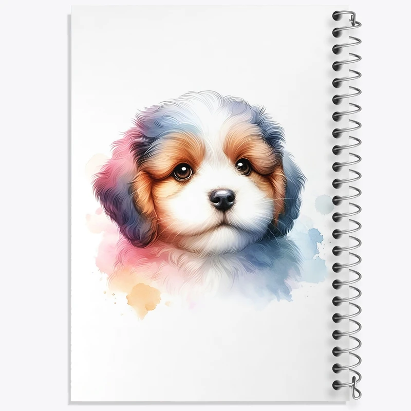 دفتر طراحی 50 برگ خندالو طرح سگ بامزه کد N5566