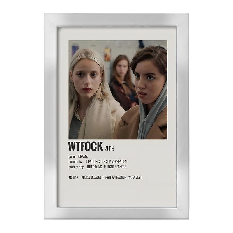 تابلو خندالو طرح وی تی فوک (Wtfock) کد F12982