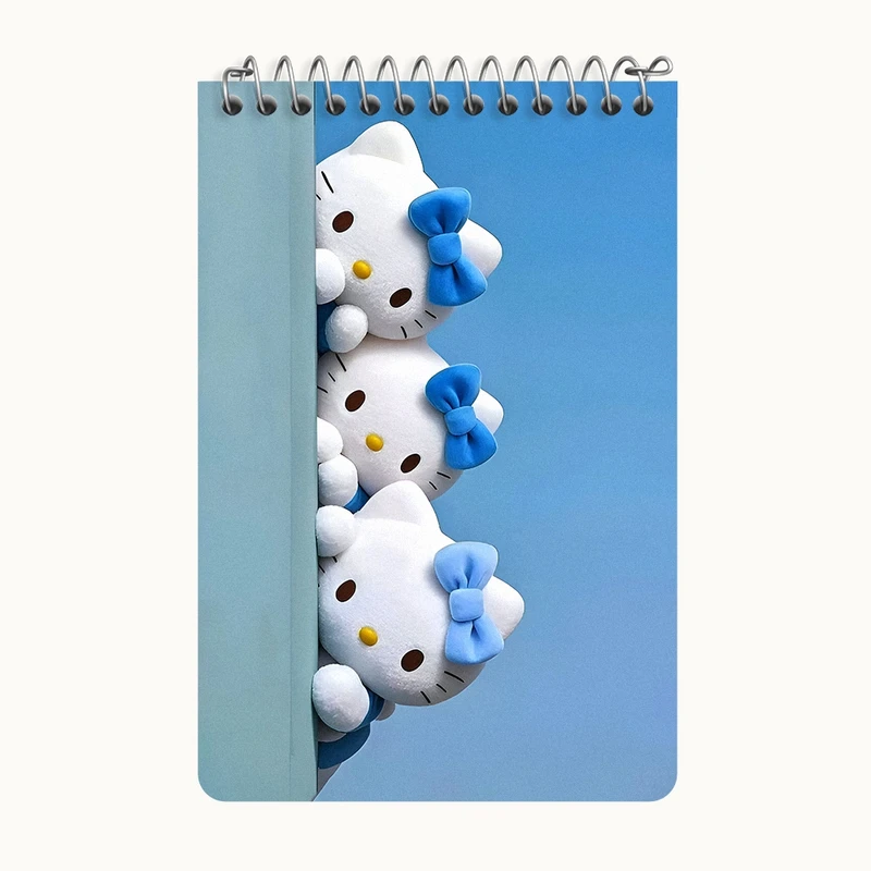 دفتر یادداشت 50 برگ خندالو طرح هلو کیتی کد F9185