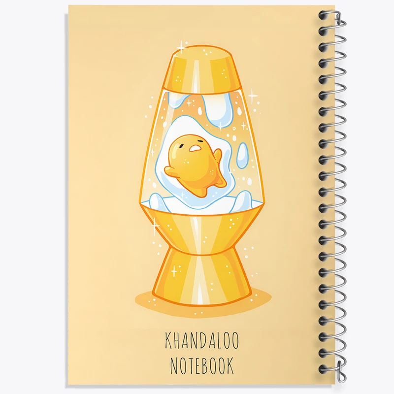 دفتر نقاشی 50 برگ خندالو طرح گودتاما (Gudetama) کد N8836