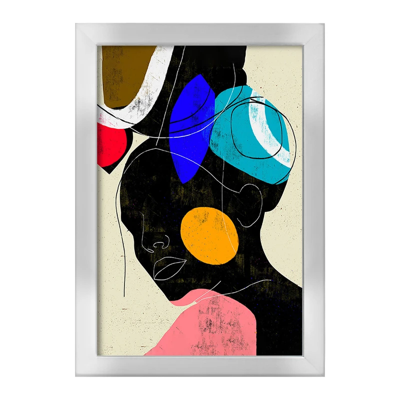 تابلو خندالو طرح دکوراتیو (decorative) کد F31