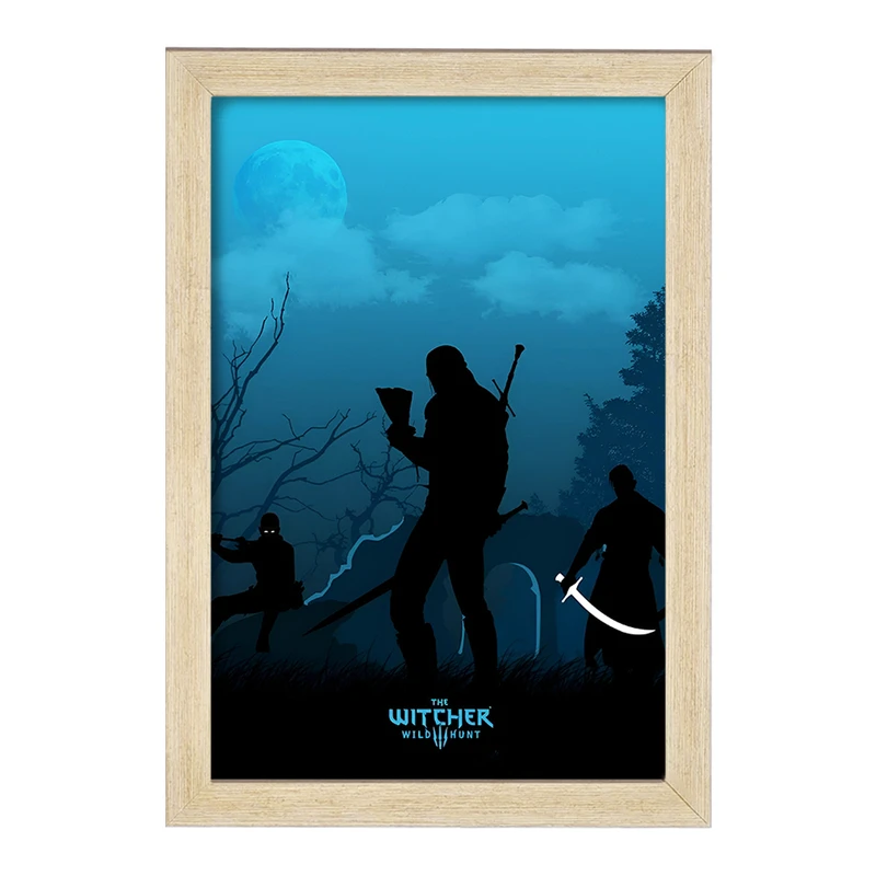 تابلو خندالو طرح ویچر (The Witcher) کد F13612