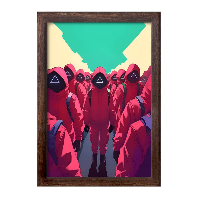 تابلو خندالو طرح بازی مرکب (Squid Game) کد F11851