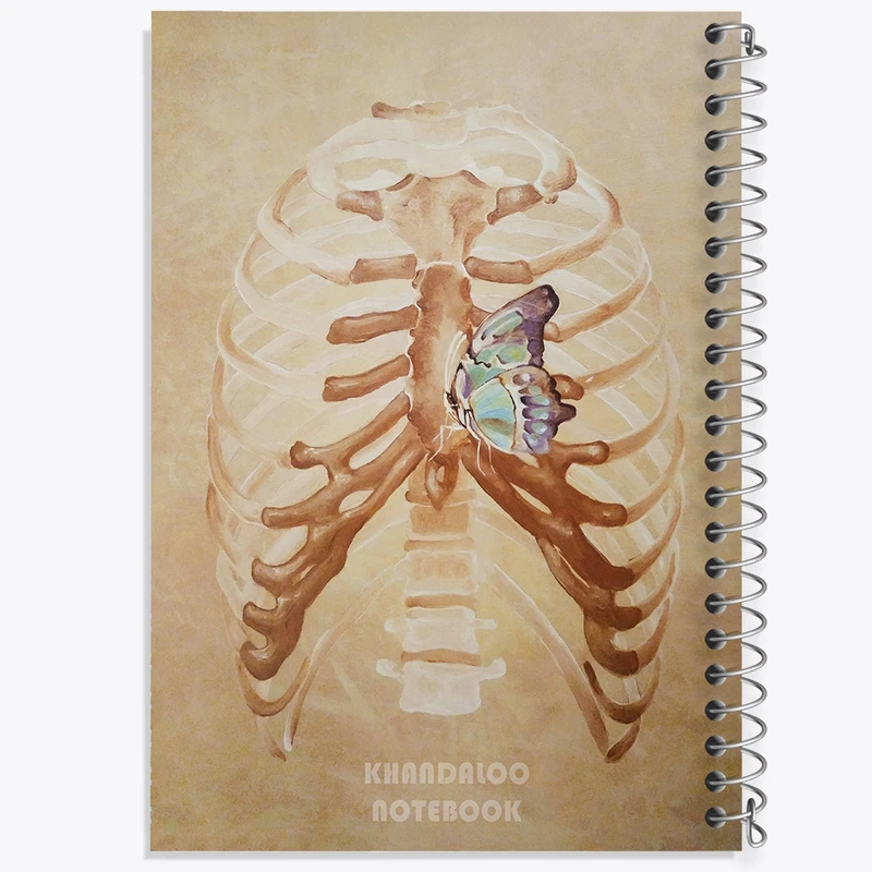 دفتر نقاشی 50 برگ خندالو طرح قفسه سینه کد N8884