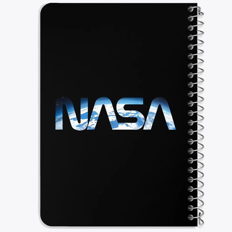 دفتر یادداشت 50 برگ خندالو طرح ناسا (Nasa) کد F4595
