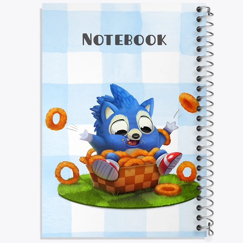 دفتر لیست خرید 50 برگ خندالو طرح سونیک (Sonic) کد N6567