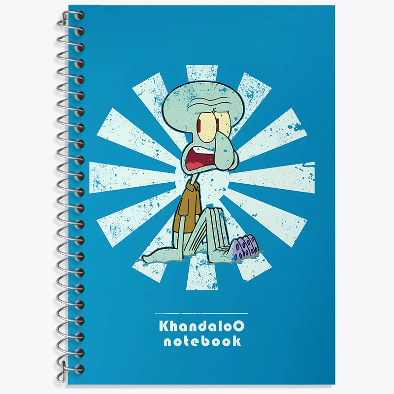 دفتر لغت 50 برگ خندالو طرح اختاپوس کد N9446