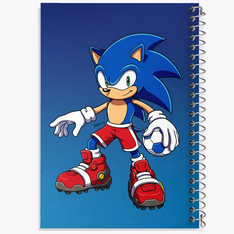 دفتر نقاشی 50 برگ خندالو طرح سونیک (Sonic) کد N8012