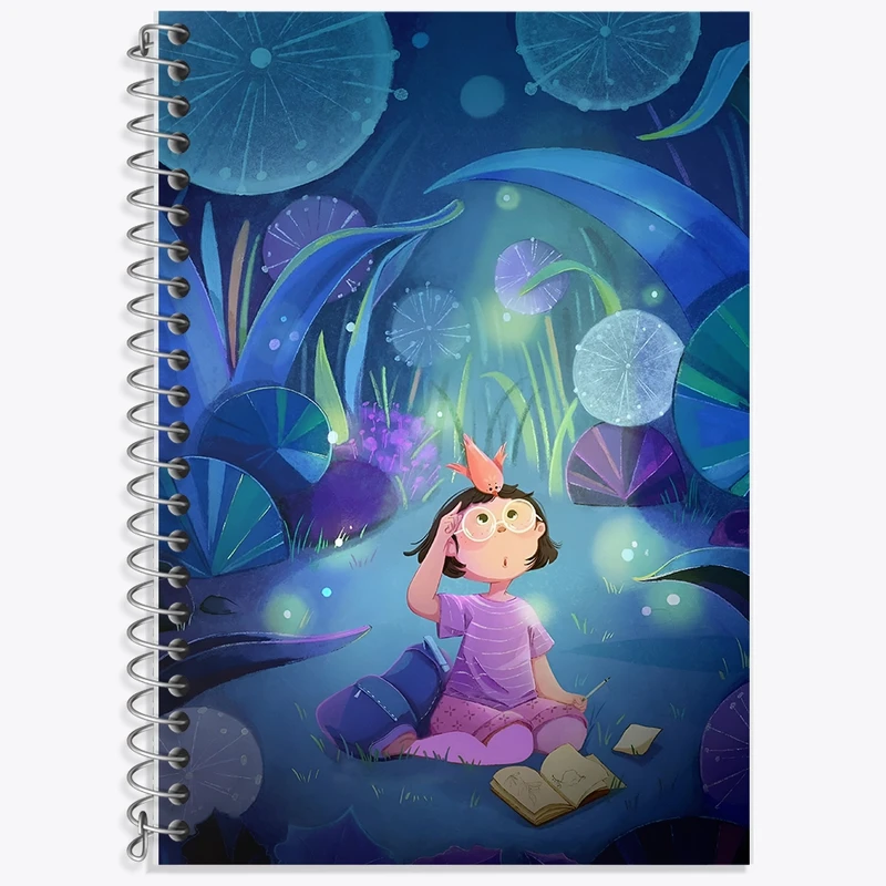 دفتر لغت 50 برگ خندالو طرح دخترانه کد F10939