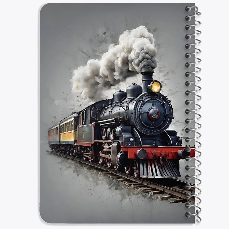 دفتر یادداشت 50 برگ خندالو طرح قطار کد N3370