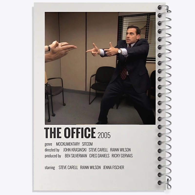 دفتر لیست خرید 50 برگ خندالو طرح آفیس (The Office) کد F13370