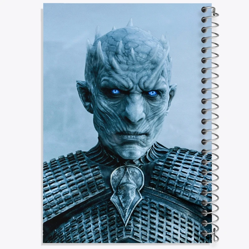 دفتر طراحی 50 برگ خندالو طرح نایت کینگ گیم اف ترونز Game of Thrones  کد 2668