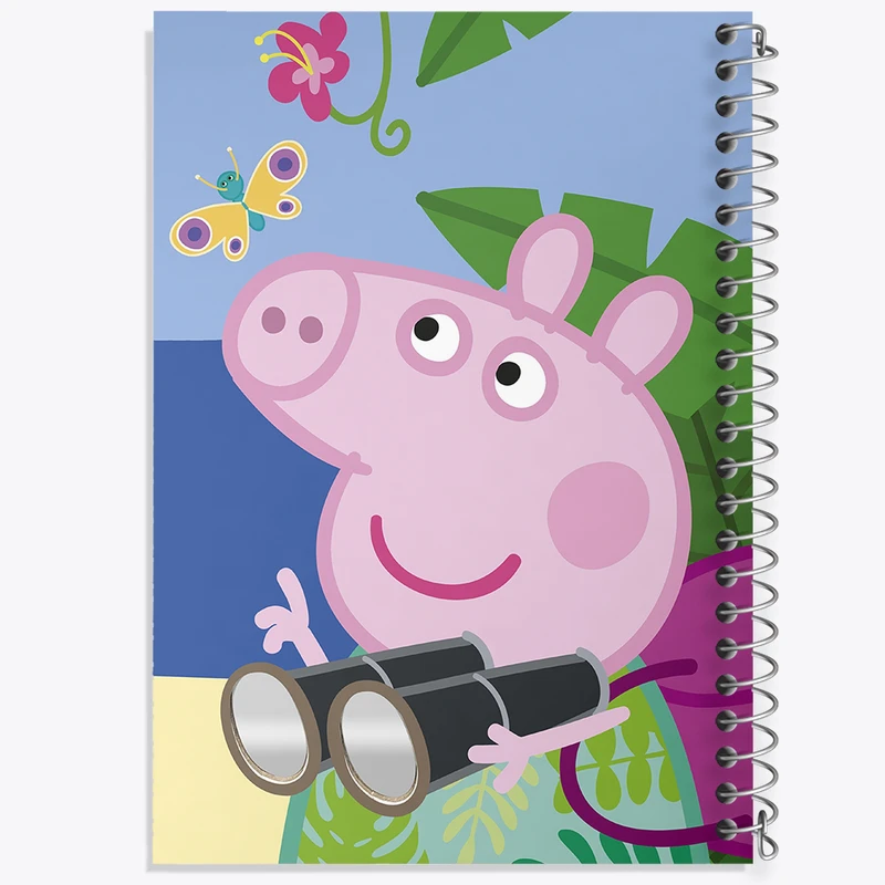 دفتر نقاشی 50 برگ خندالو طرح انیمیشن پپا پیگ (Peppa Pig) کد N9264