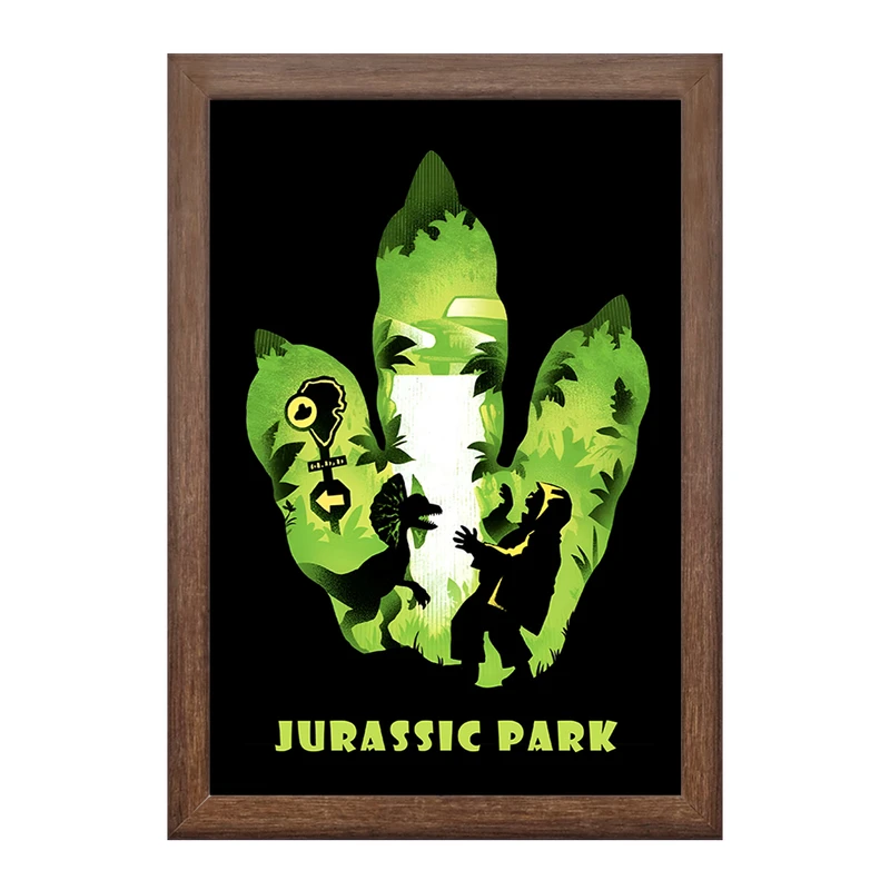 تابلو خندالو طرح ژوراسیک (Jurassic Park) کد F13775