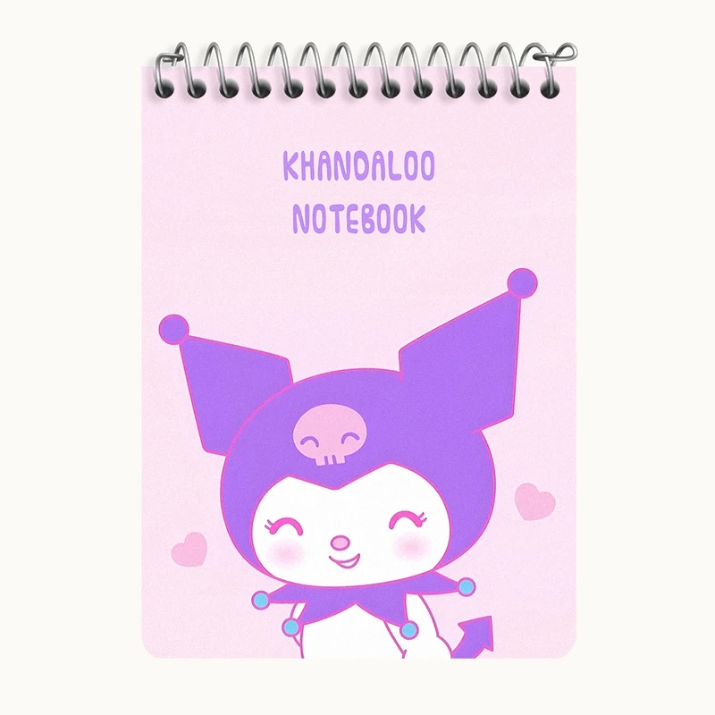 دفتر یادداشت 50 برگ خندالو طرح کرومی (Kuromi) کد N8994