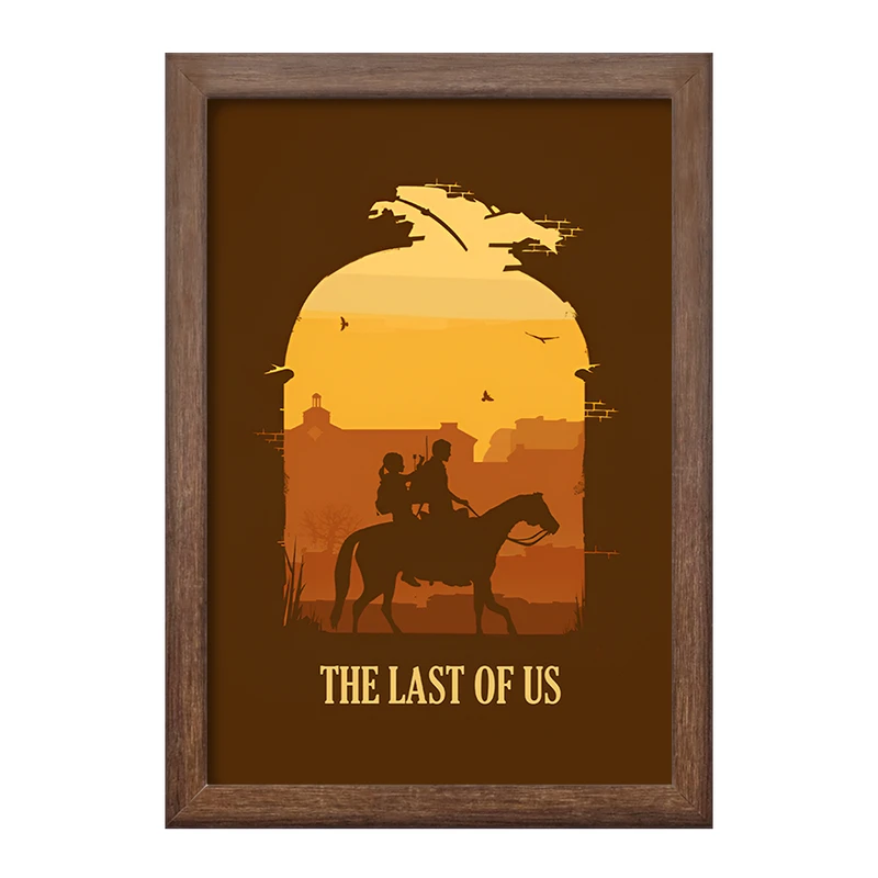 تابلو خندالو طرح آخرین بازمانده از ما (The Last Of Us) کد F13588