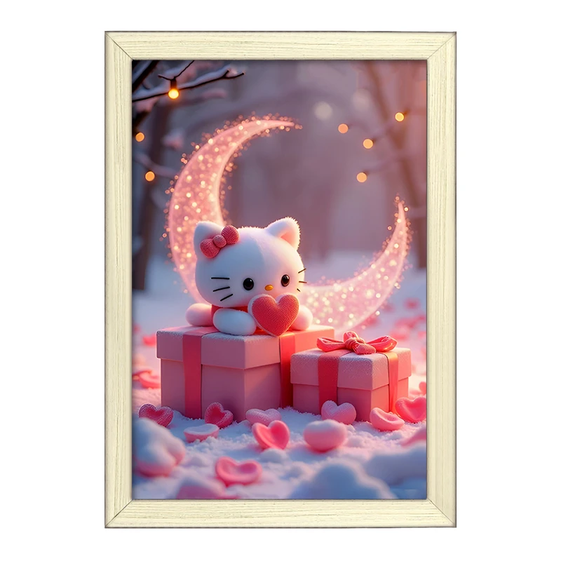 تابلو خندالو طرح هلو کیتی کد F9459