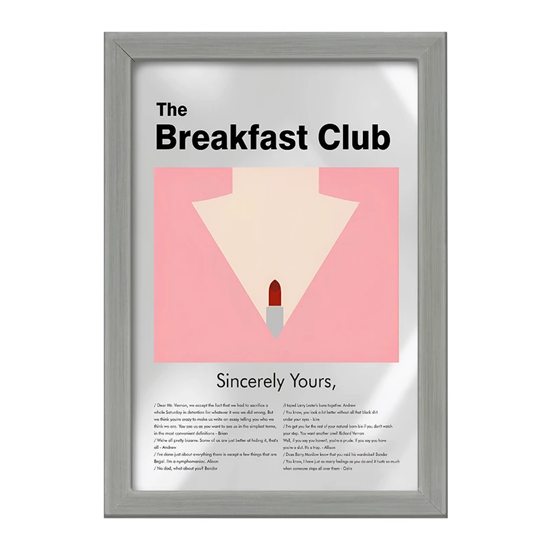 تابلو خندالو طرح کلوپ صبحانه (The Breakfast Club) کد F13809