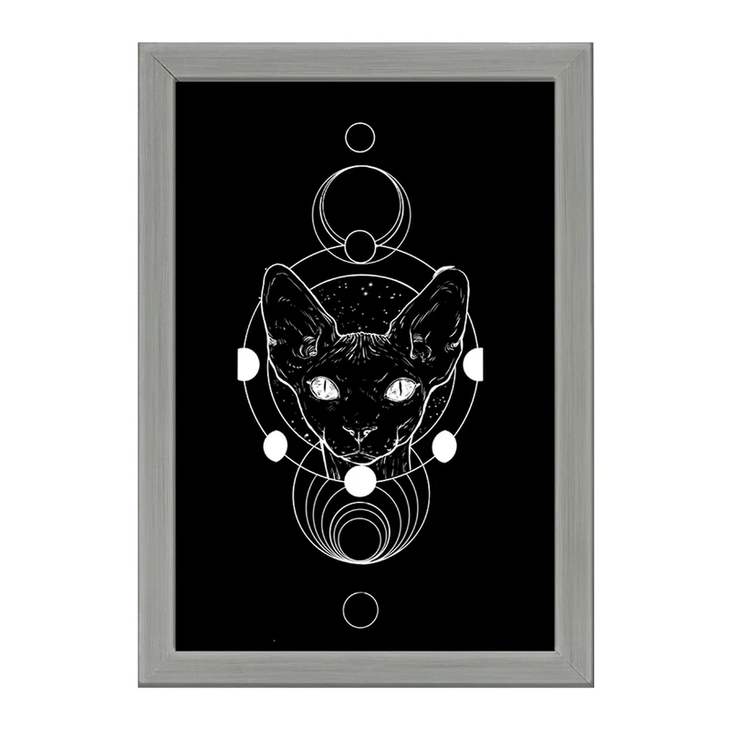 تابلو خندالو طرح گربه (Cat) کد F1805