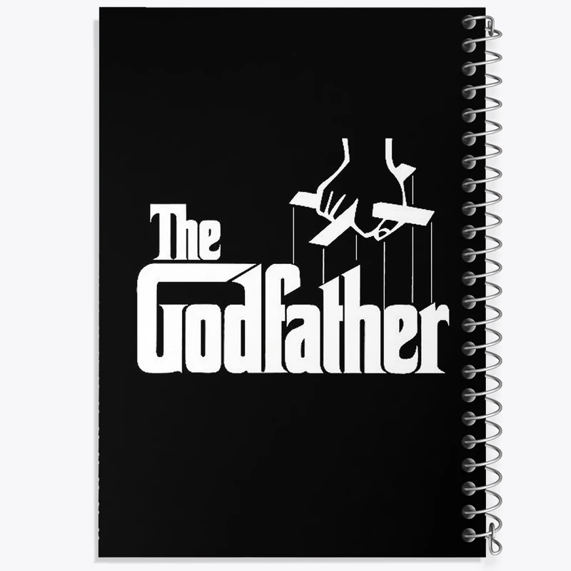 دفتر طراحی 50 برگ خندالو طرح پدرخوانده The Godfather  کد 10150