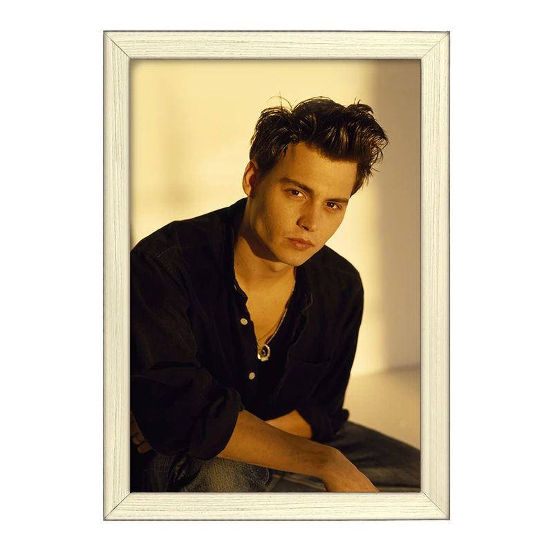 تابلو خندالو طرح جانی دپ Johnny Depp  کد 3293