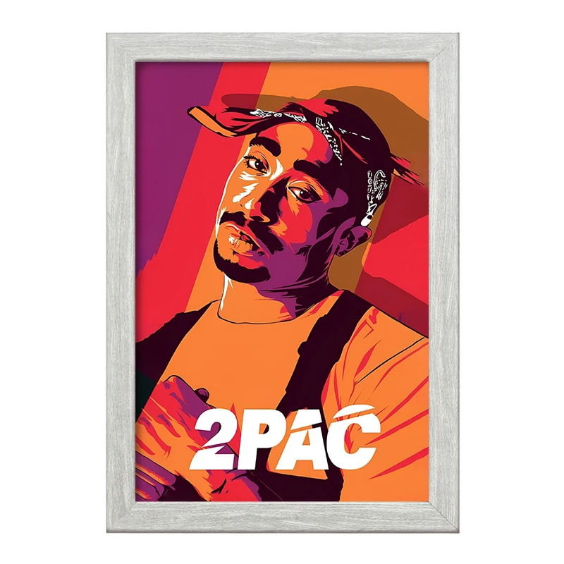 تابلو خندالو طرح توپاک (Tupac) کد F4638