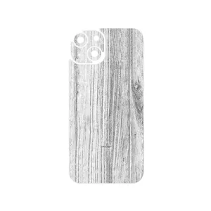 MAHOOT White_Wood Cover Sticker for Apple iPhone 14