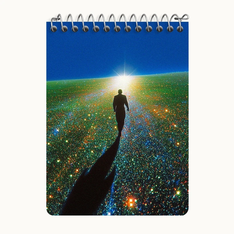 دفتر یادداشت 50 برگ خندالو طرح مفهومی کد N7288