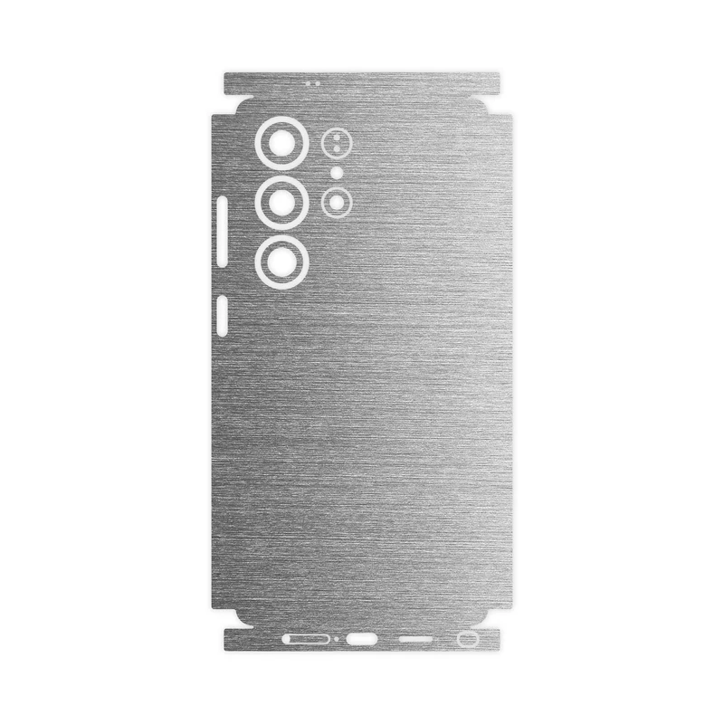 برچسب پوششی ماهوت مدل Brushed Steel-FullSkin مناسب برای گوشی موبایل سامسونگ Galaxy S25 Ultra