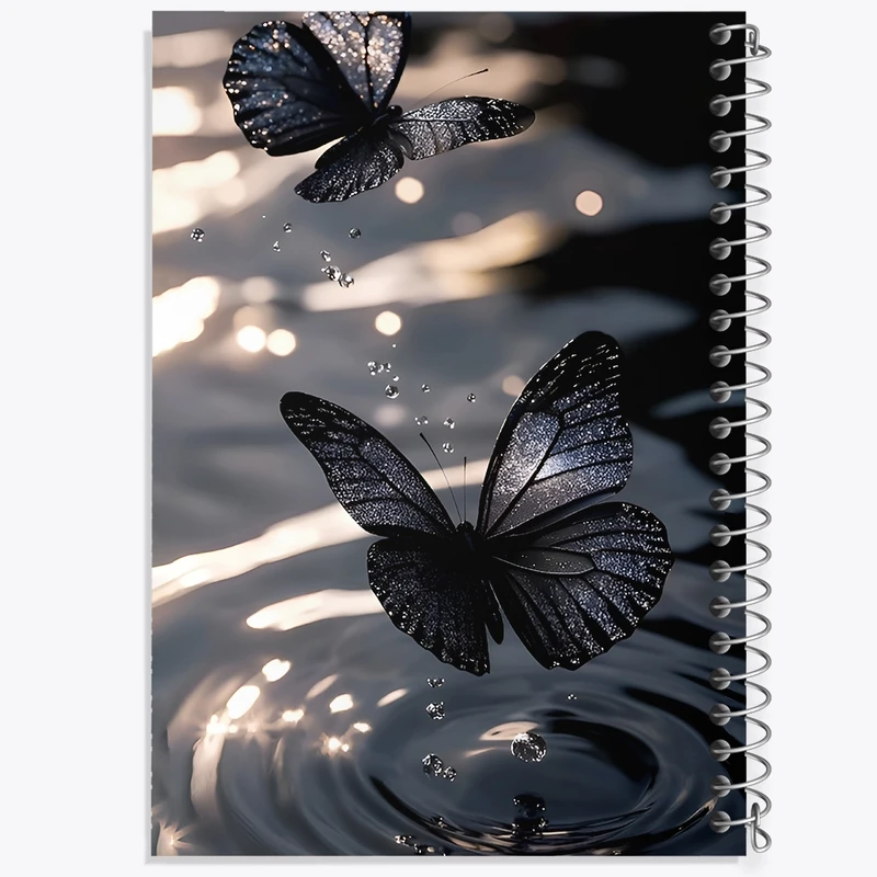 دفتر لیست خرید 50 برگ خندالو طرح پروانه کد F11642