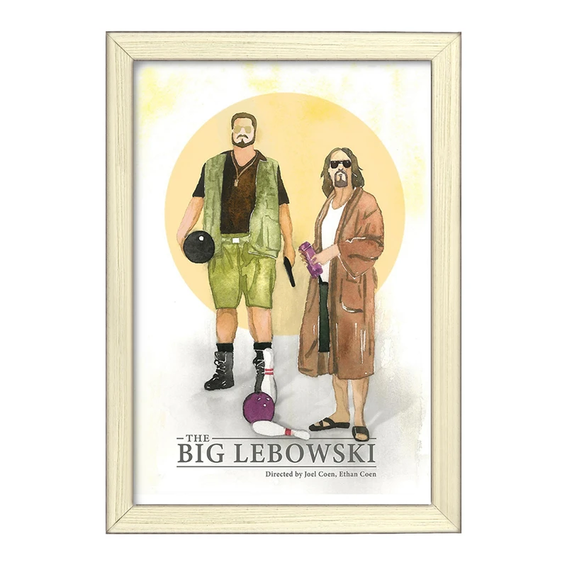 تابلو خندالو طرح لبوفسکی بزرگ (The Big Lebowski) کد F11547