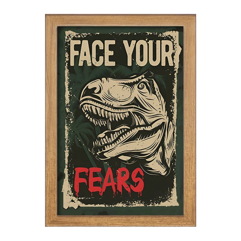 تابلو خندالو طرح دایناسور (Dino) کد F13792