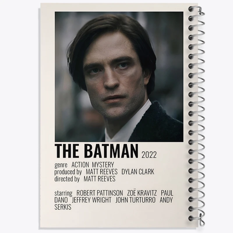 دفتر طراحی 50 برگ خندالو طرح بتمن (The Batman) کد F13088