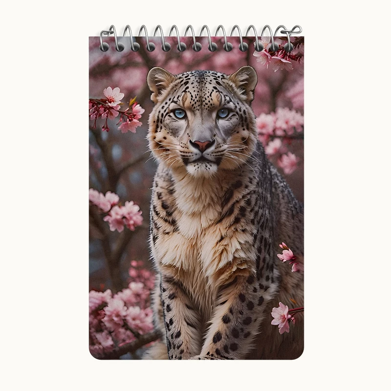 دفتر یادداشت 50 برگ خندالو طرح پلنگ کد F9251