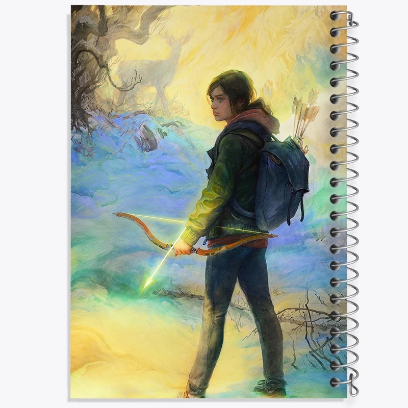 دفتر طراحی 50 برگ خندالو طرح بازی آخرین بازمانده از ما (The Last Of Us) کد 31713