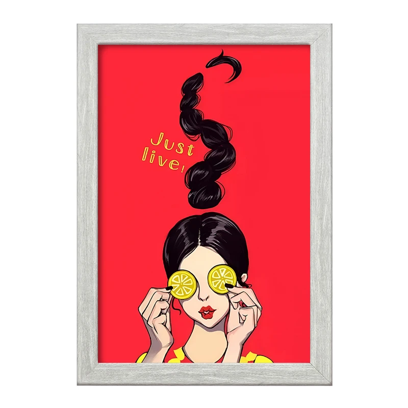 تابلو خندالو طرح دخترانه کد F5815