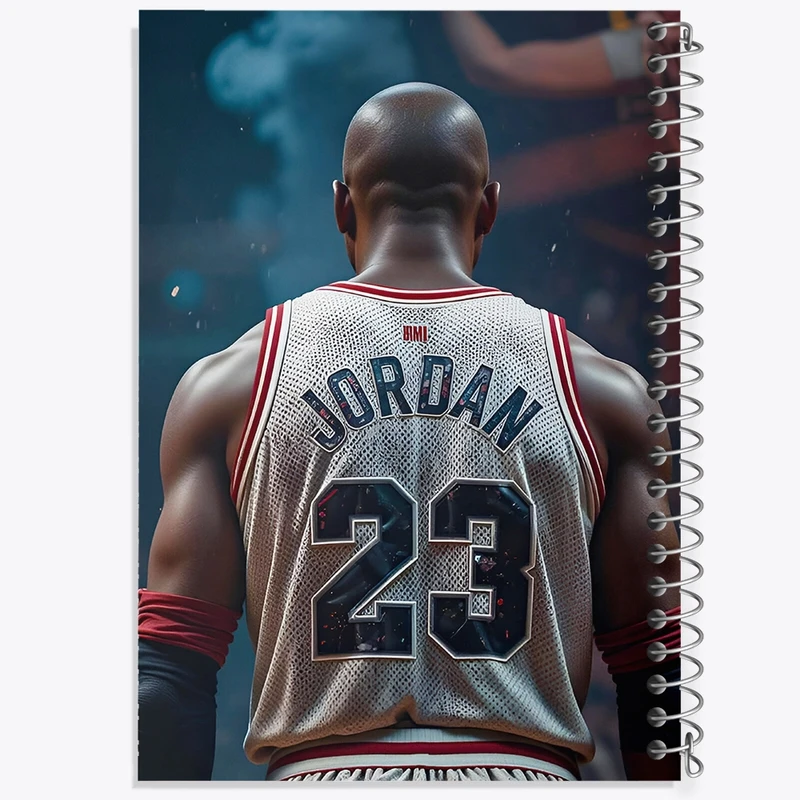دفتر طراحی 50 برگ خندالو طرح مایکل جردن (Michael Jordan) کد N9483