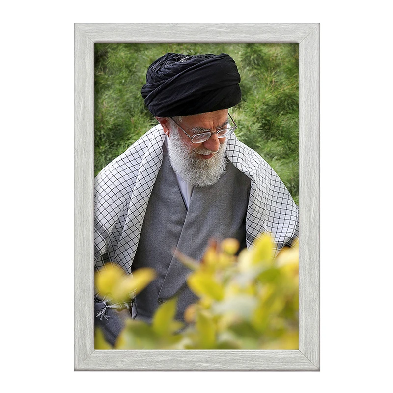 تابلو خندالو طرح تصویر رهبر  کد 12622