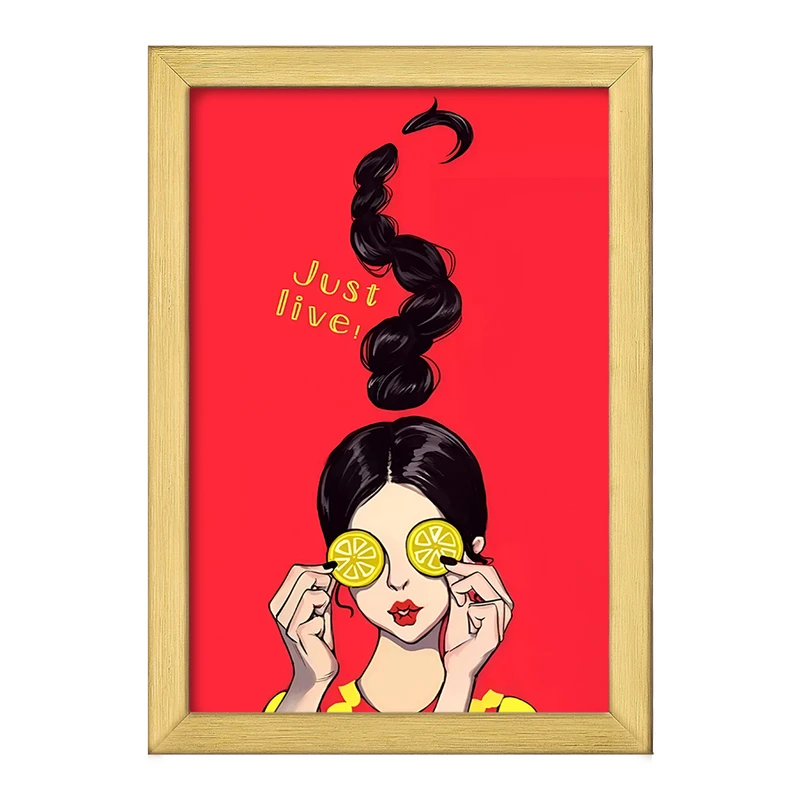 تابلو خندالو طرح دخترانه کد F5815