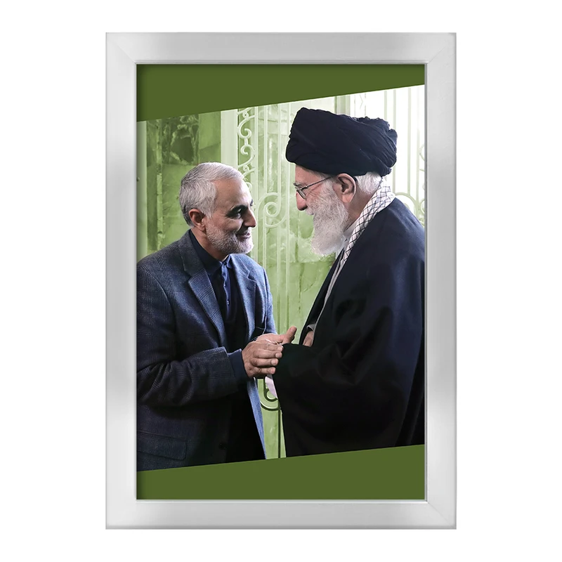 تابلو خندالو طرح سردار قاسم سلیمانی  کد 12604