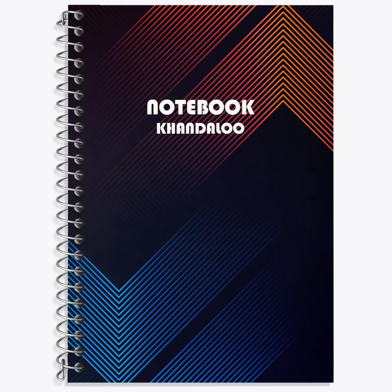 دفتر نت موسیقی 50 برگ خندالو طرح مدرن کد N7568