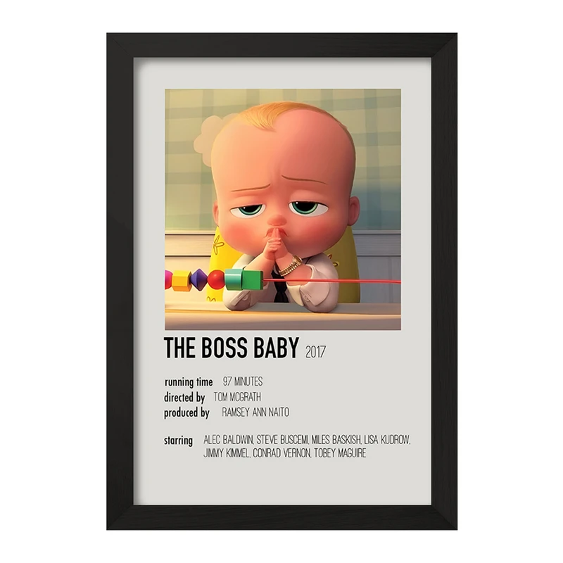 تابلو خندالو طرح بچه رئیس (The Boss Baby) کد F13106