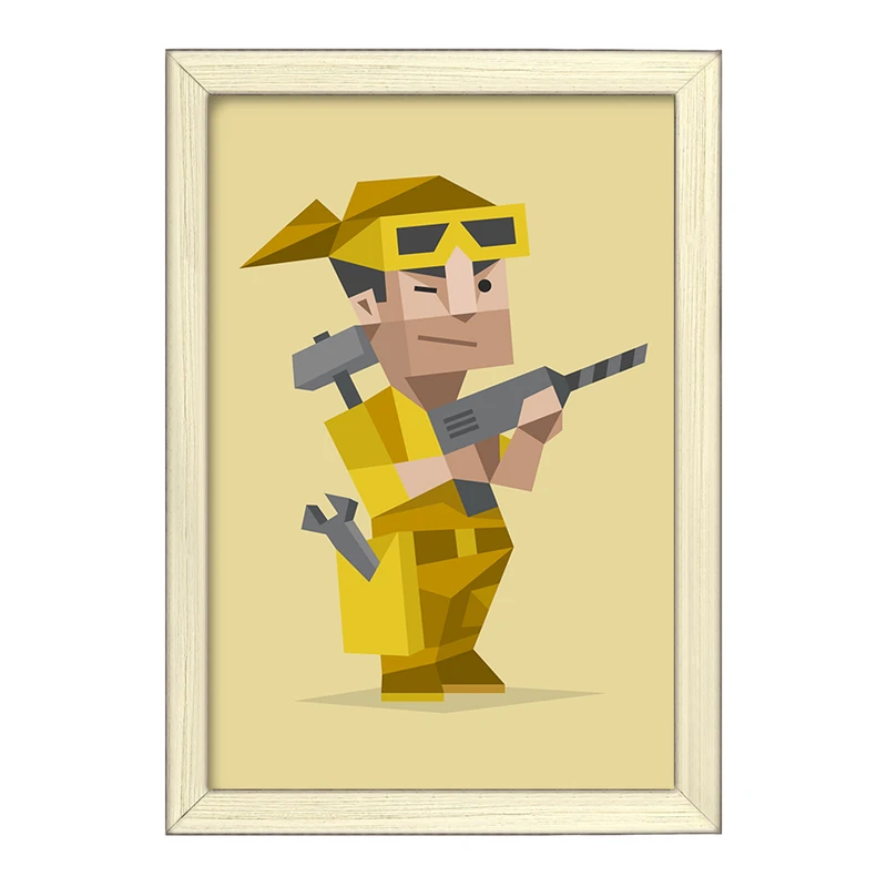 تابلو خندالو طرح تایپ شخصیتی چیره دست ISTP  کد 7716