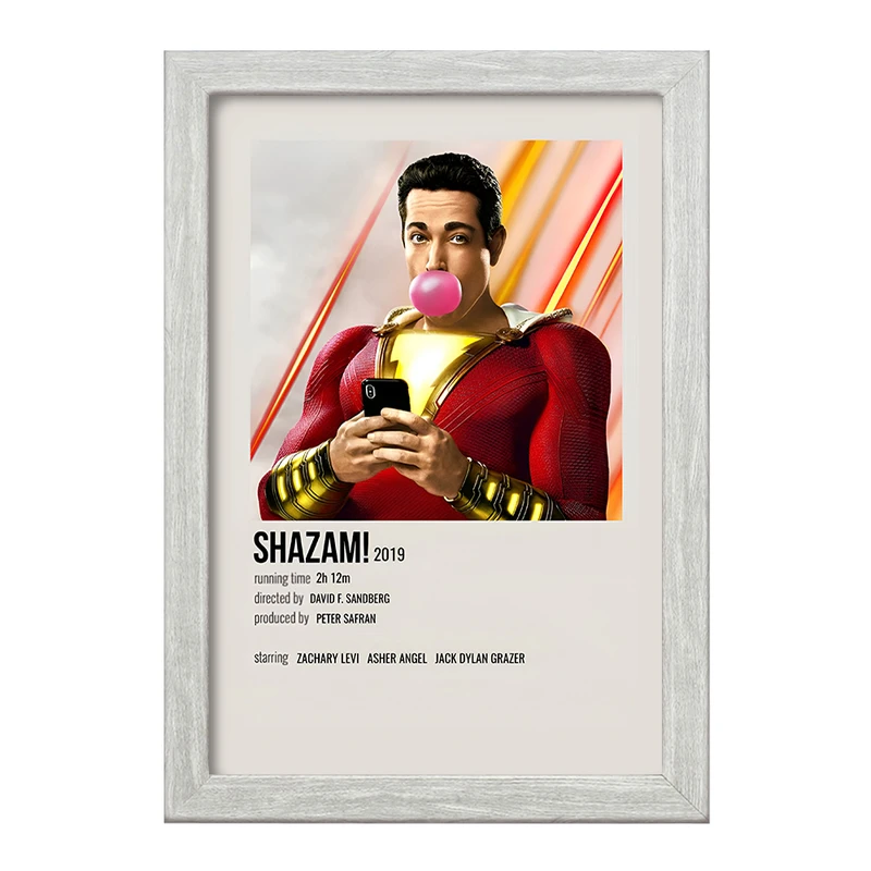 تابلو خندالو طرح شزم (Shazam) کد F13414