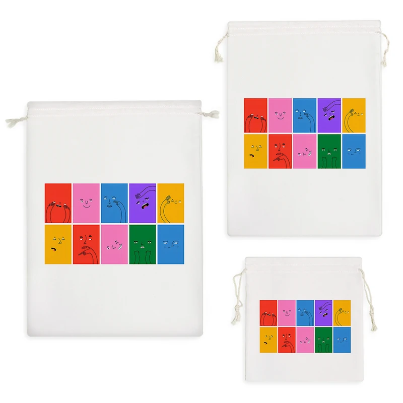 نظم دهنده خندالو مدل شکلک بامزه کد H1463 مجموعه 3 عددی