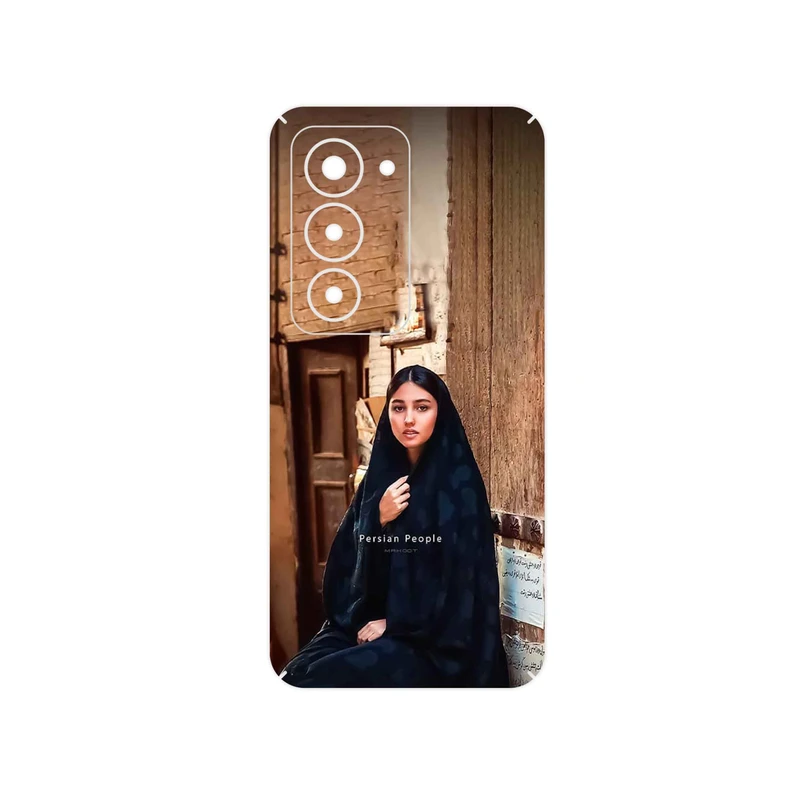 برچسب پوششی ماهوت مدل Portrait of an Iranian Woman مناسب برای گوشی موبایل شیائومی Redmi 15 4G