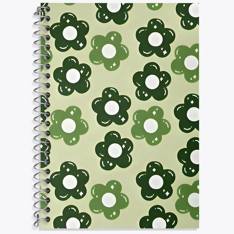 دفتر لغت 50 برگ خندالو طرح گل گلی کد N6674