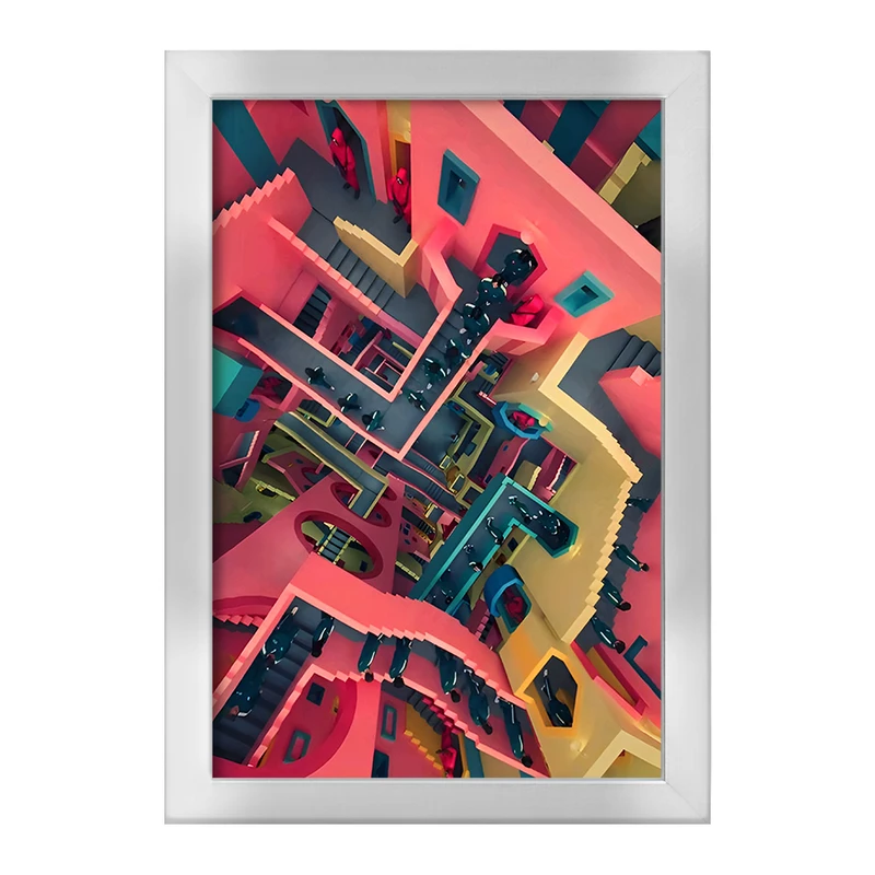 تابلو خندالو طرح بازی مرکب (Squid Game) کد F11870